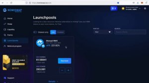 Месяц работы Nomiswap. Показываю доход