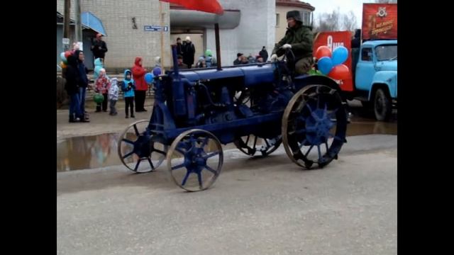 Советский трактор «Универсал-2», У-2, ("Фармолл") (1944-1955) ВТЗ в действии. Корткерос.