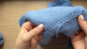 Простой свитер спицами для начинающих