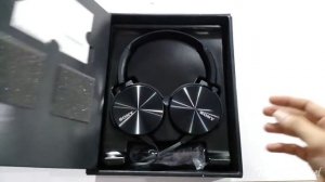 Sony MDR XB 450 AP Extra Bass Headphones Unboxing