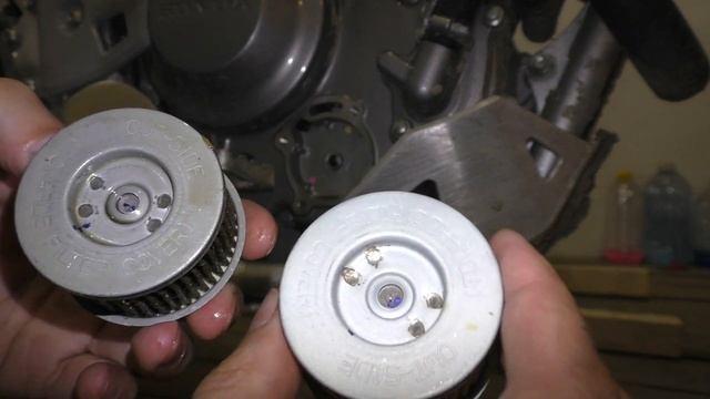Замена масла на CRF250L