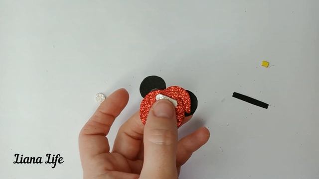 DIY❄️ Новогодние Заколки очень красивые из фоамирана ❄️СВОИМИ РУКАМИ