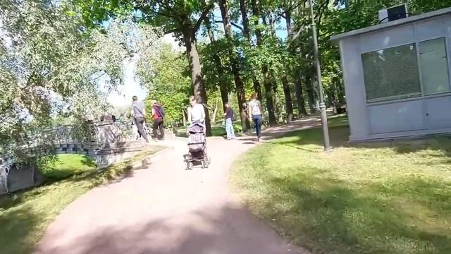 Прогулка по парку в Гатчине. Август 2020. смотреть онлайн