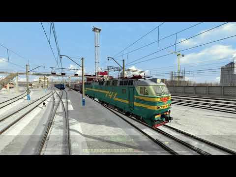 Train simulator classic ЧС-7 (обзор релиза + запуск, срыв ЭПК и выбивание БВ) смотреть онлайн