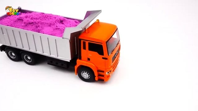 Mary had a little Lamb Learn Colors Rainbow Kinetic Sand Puzzle Cake Ice Cream Toys Songs for Kid смотреть онлайн