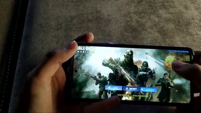 Game тест телефона Samsung Galaxy A51.