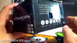 Бюджетная катушка FISHDROPS и плетенка SeaKnight