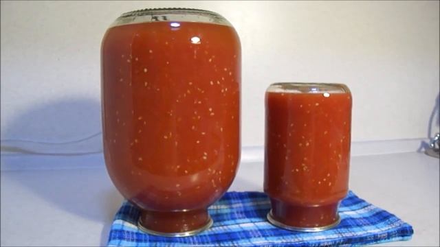 ТОМАТНЫЙ СОК. ЗАГОТОВКА ИЗ ТОМАТОВ! ПРОСТО! ВКУСНО! ФУНКЦИОНАЛЬНО! смотреть онлайн