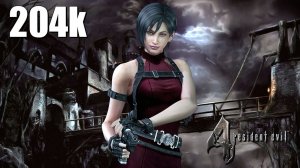 Resident Evil 4 Mercenaries Castle 204k Ada PC 60fps