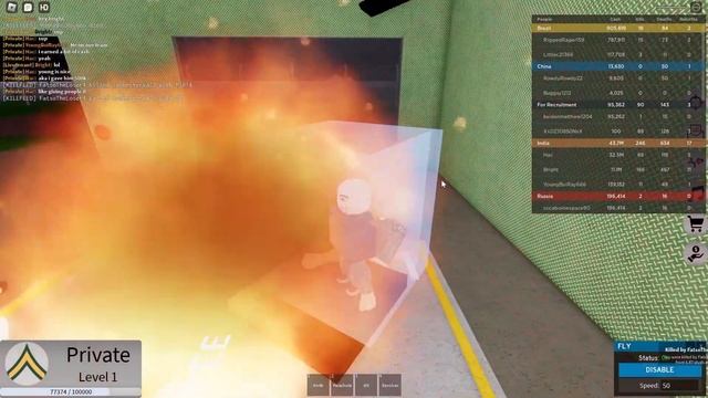 Admin Trolling in military game (Roblox) смотреть онлайн