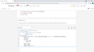 September 29/2021 LeetCode Challenge: Split Linked List in Parts