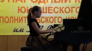 Лядов Баркарола ор.44.  Цапкова Мария, 12 лет.