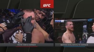 ДИКО ИЗБИЛ! Полный бой   Петр Ян vs Мераб Двалишвили