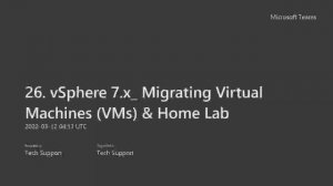 26. Types of Migrations & Comparison | vMotion Migration Explained | Deep Dive into EVC Technology