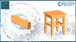 Уроки Компас 3D.Царга табурета