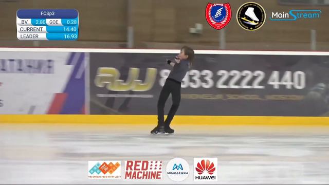 【Добромир ВОРОНОВ】ПП Турнир на призы СК  Армия фигурного катания 10.10.2021
