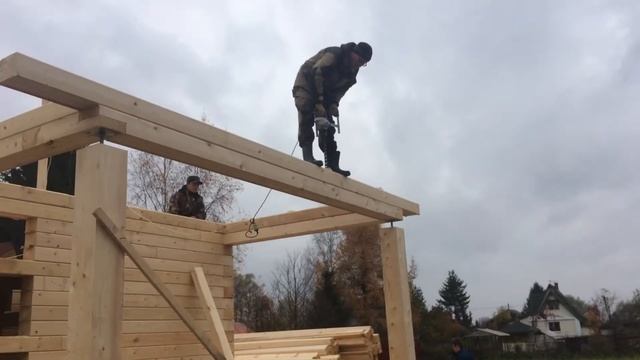 Березовый нагель в деревянном доме смотреть онлайн