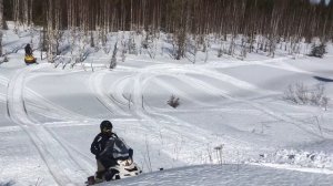 Покатушки на снегоходах 1