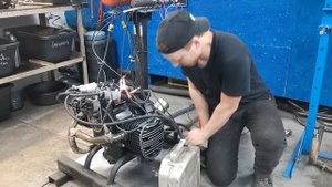 Первый запуск К750 на 860кубов с инжектором! Это реально весело!!!