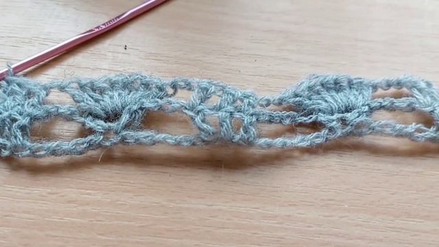 Ажурный узор крючком💚Crochet Pattern ♥️❤️💛 смотреть онлайн