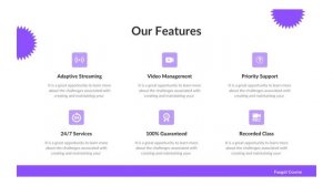 Purple Education & Online Course Canva Presentation Template