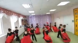 МБДОУ ЦРР детский сад "Кыталык" танец Фламенко