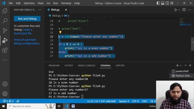 Python if else | Python Programming | Class 9