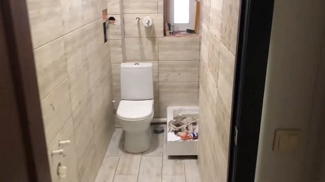 Ремонт санузла в деревянном доме