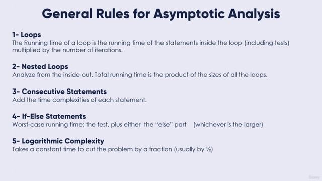 Complexity Guidelines and Space Complexity java