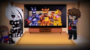 FNC react to FNAF song|The puppet song video by jusser|enjoy the video