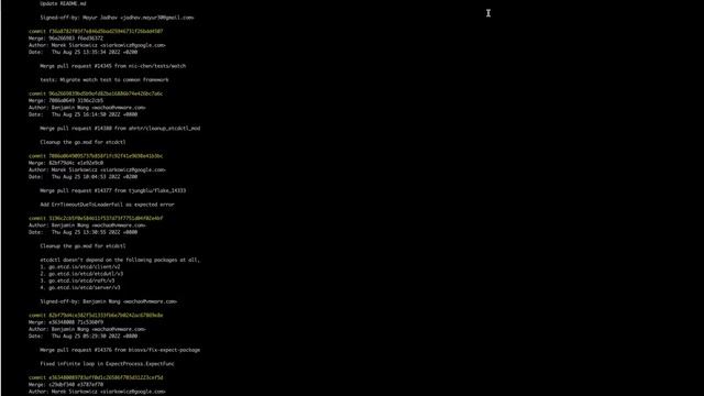 How I contributed to OpenSource first time? #etcd #github смотреть онлайн