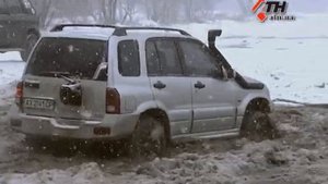 19.01.16 - Самая разбитая улица Харькова - видео автопробега