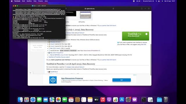 Free Recover Data From Erased SSD/HDD/USB/SD on Mac & Windows with testdisk's photorec смотреть онлайн