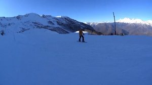 Сочи Красная поляна snowboarding