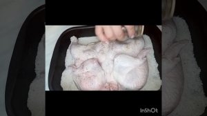 Курица на соли в духовке! Невероятно сочная, Обалденно вкусная, с хрустящей корочкой!