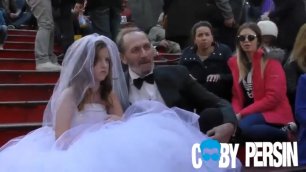 Отношение прохожих  к свадьбе 12-летней девочки