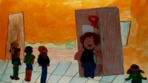 Сказка на Хеллоуин Скелет и Тыква