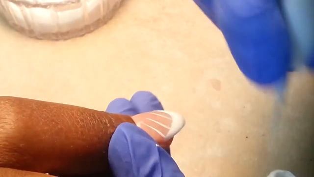 Французский маникюр ногтей Свадебные ногти для невесты смотреть онлайн