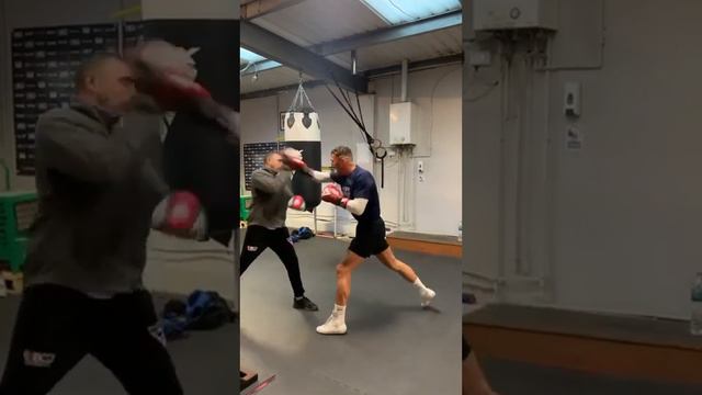 ZACH PARKER IN BEAST MODE TRAINING FOR DEMETRIUS ANDRADE