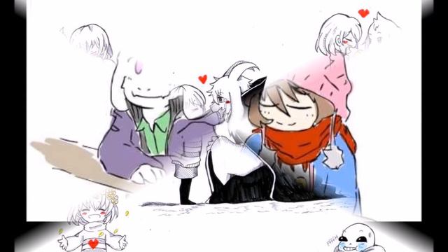 Asriel x Frisk---I hate you,I love you requested by Inky gal смотреть онлайн