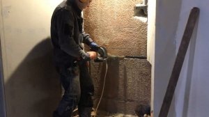 Алмазная резка проема Ручным резчиком Husqvarna K 3000 Cut-n-Break