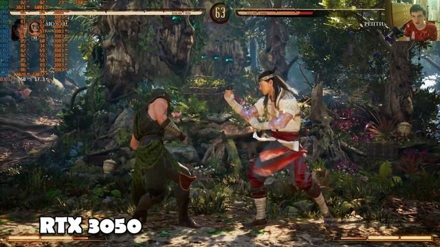 Mortal Kombat 1 на игровом ноутбуке RTX 3050