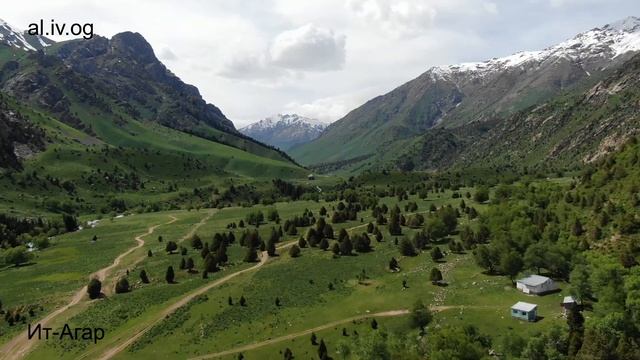 Ущелье Ит-Агар, озеро Саз-Кель. It-Agar gorge, Saz-Kel lake. смотреть онлайн