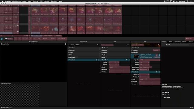 Resolume Video Training: 6.4 OSC Controllers