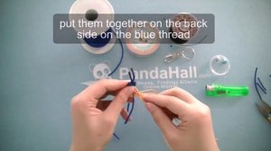 Nylon Thread Craft - How to Make Homemade Halloween Keychain