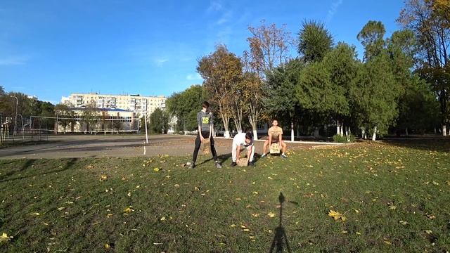 Серж Дур-Дачник. Тренировка на спортивной площадке. 4 ноября 2020 год. смотреть онлайн