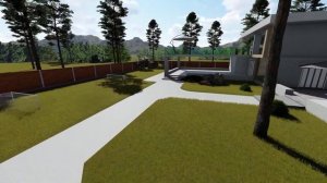 SketchUp+Lumion/Ландшафтный дизайн/Ландшафтная архитектура/Озеленение/Благоустройство/