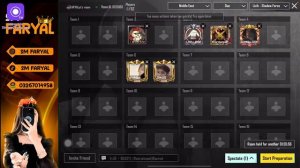 PUBG MOBILE ADVANCE CUSTOM ROOMS UC GIVEAWAY | GIRL GAMER | ROYAL PASS | LIVE STREAM | SM FARYAL