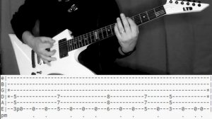 Rammstein - Asche zu Asche |Guitar cover| |Tab|