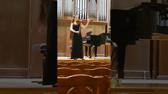 Анастасия Данилевская, скрипка. Государственный экзамен 05.06.2021 г. смотреть онлайн
